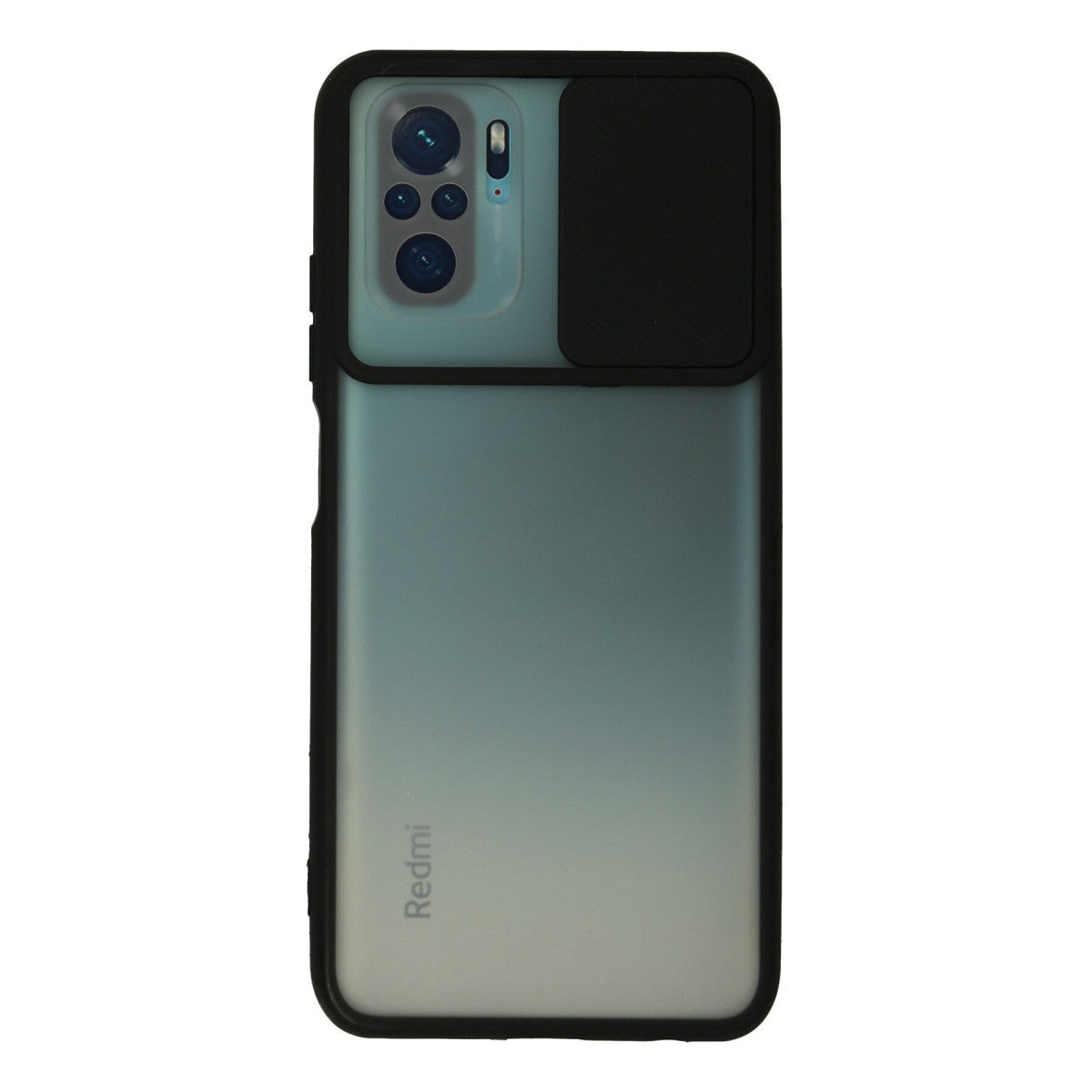 Newface Xiaomi Redmi Note 10 Kılıf Palm Buzlu Kamera Sürgülü Silikon