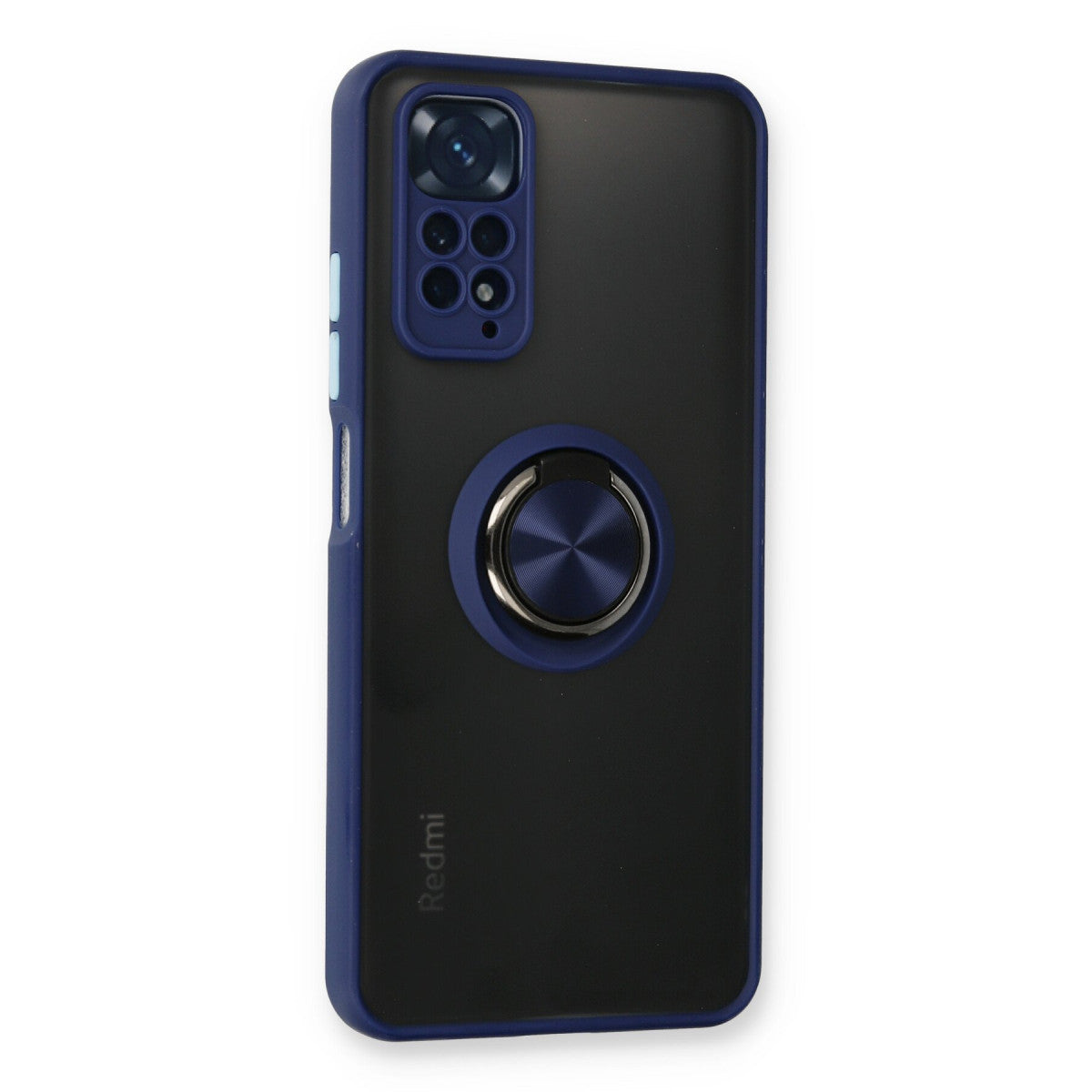 Newface Xiaomi Redmi Note 11 Kılıf Montreal Yüzüklü Silikon Kapak