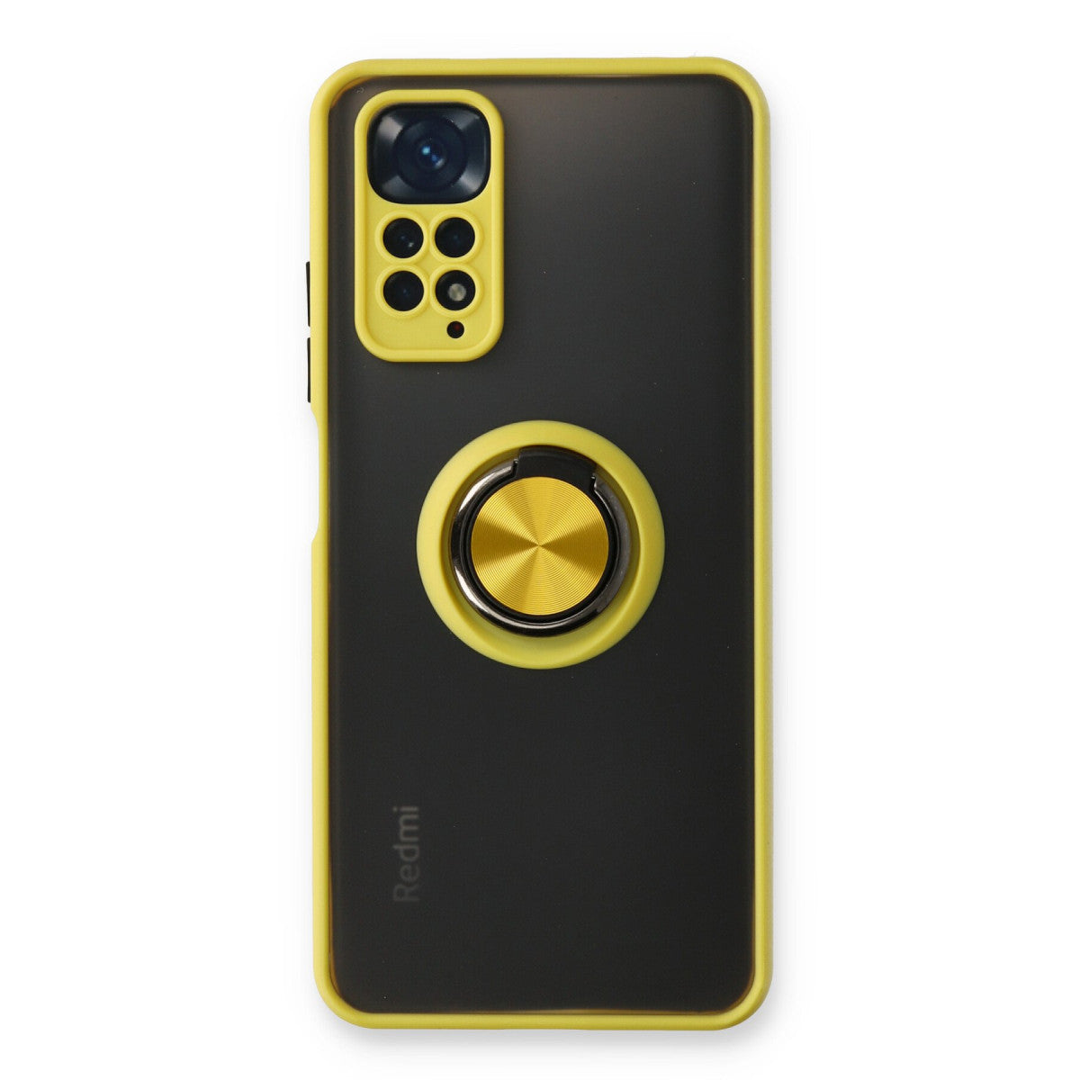 Newface Xiaomi Redmi Note 11 Kılıf Montreal Yüzüklü Silikon Kapak