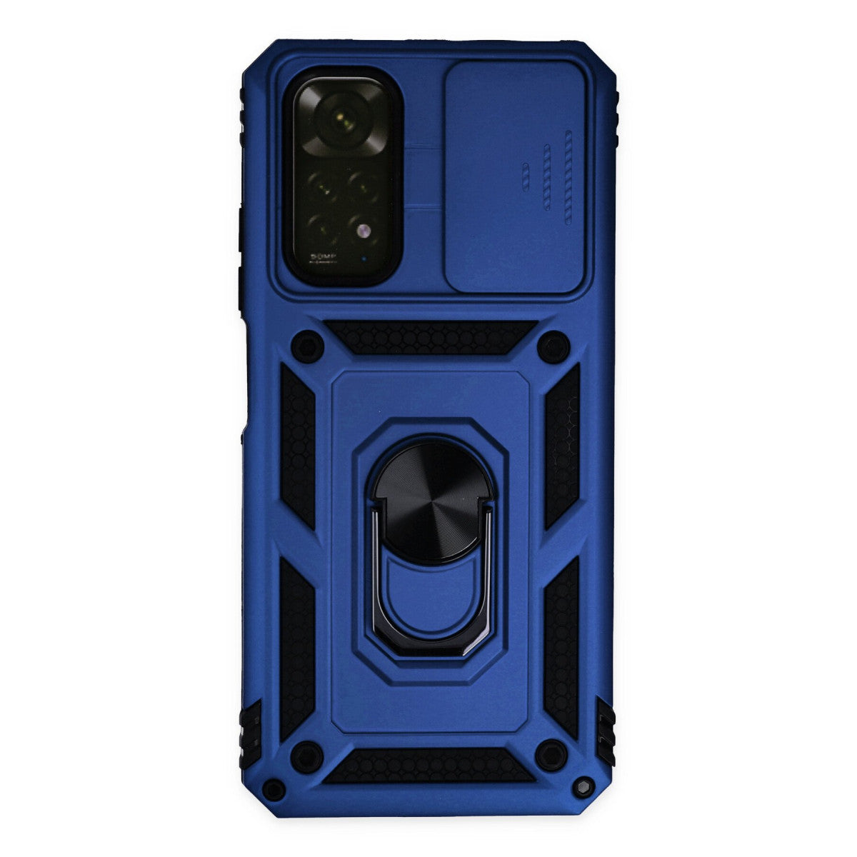 Newface Xiaomi Redmi Note 11 Kılıf Pars Lens Yüzüklü Silikon