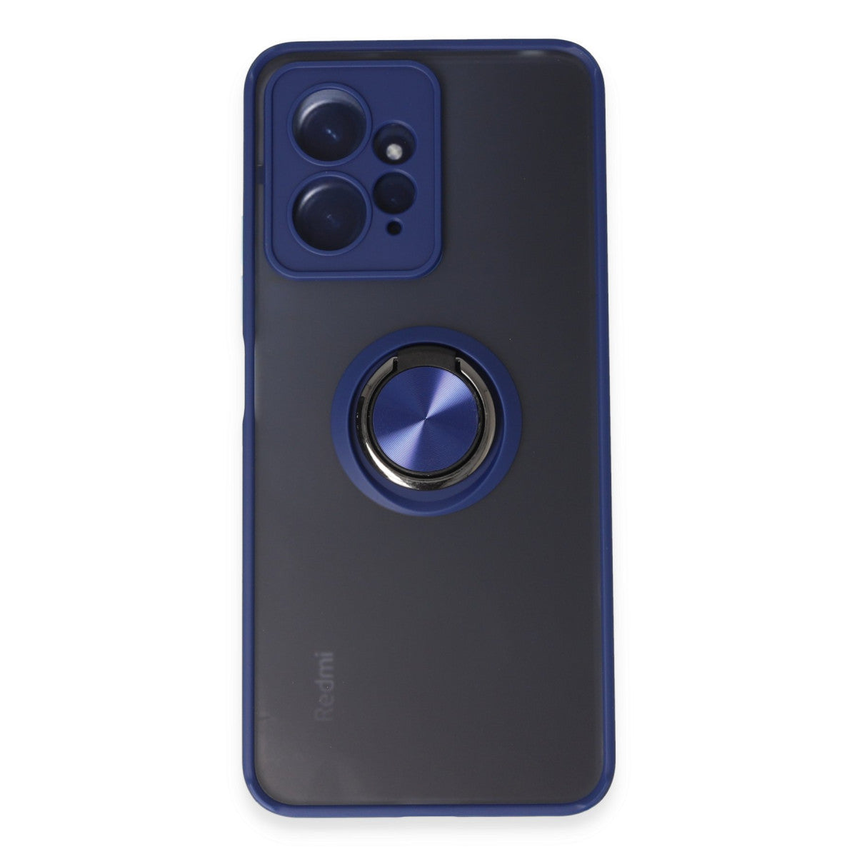 Newface Xiaomi Redmi Note 12 4G Kılıf Montreal Yüzüklü Silikon Kapak