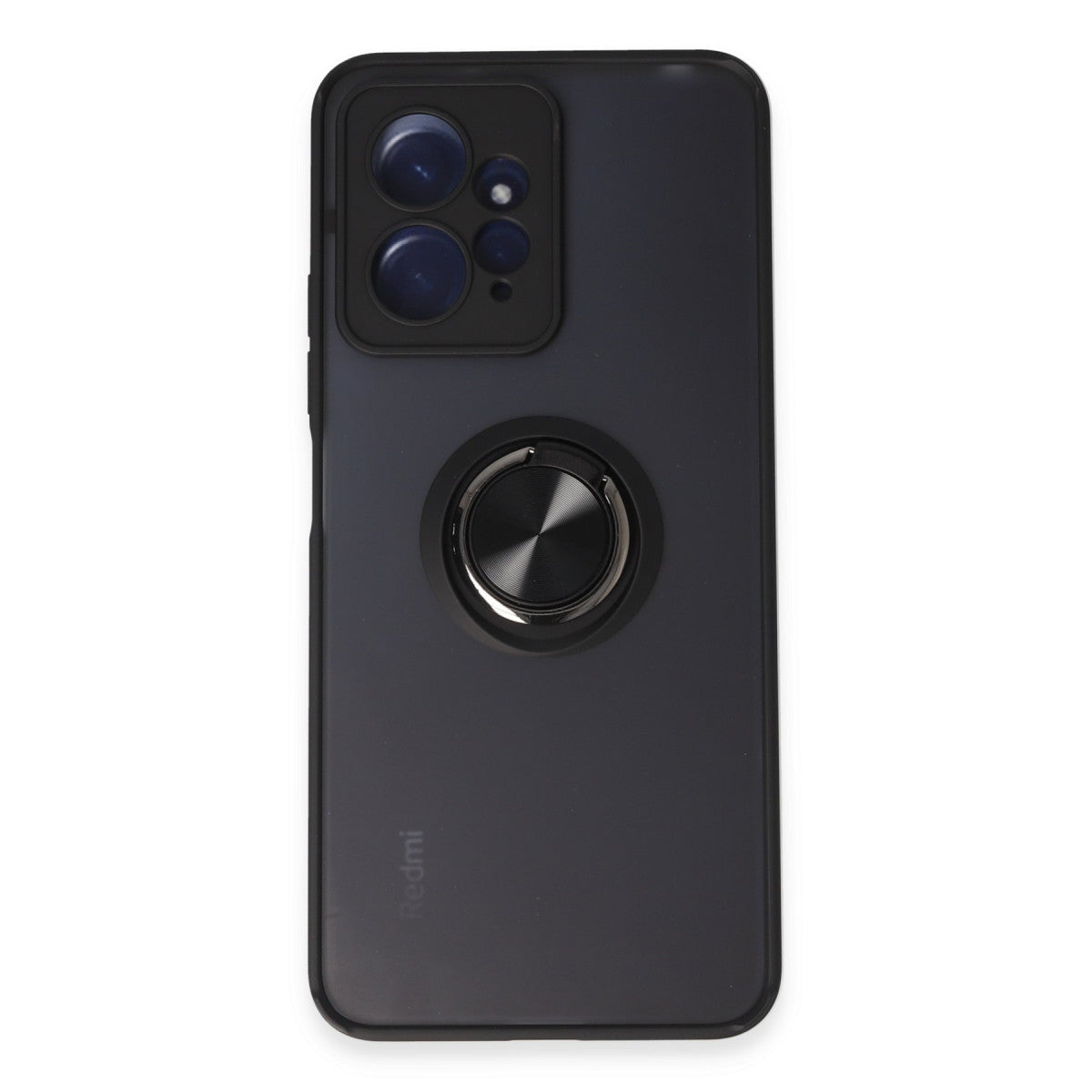 Newface Xiaomi Redmi Note 12 4G Kılıf Montreal Yüzüklü Silikon Kapak