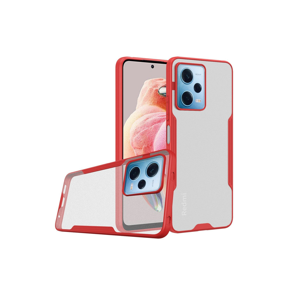 Newface Xiaomi Redmi Note 12 5G Kılıf Platin Silikon