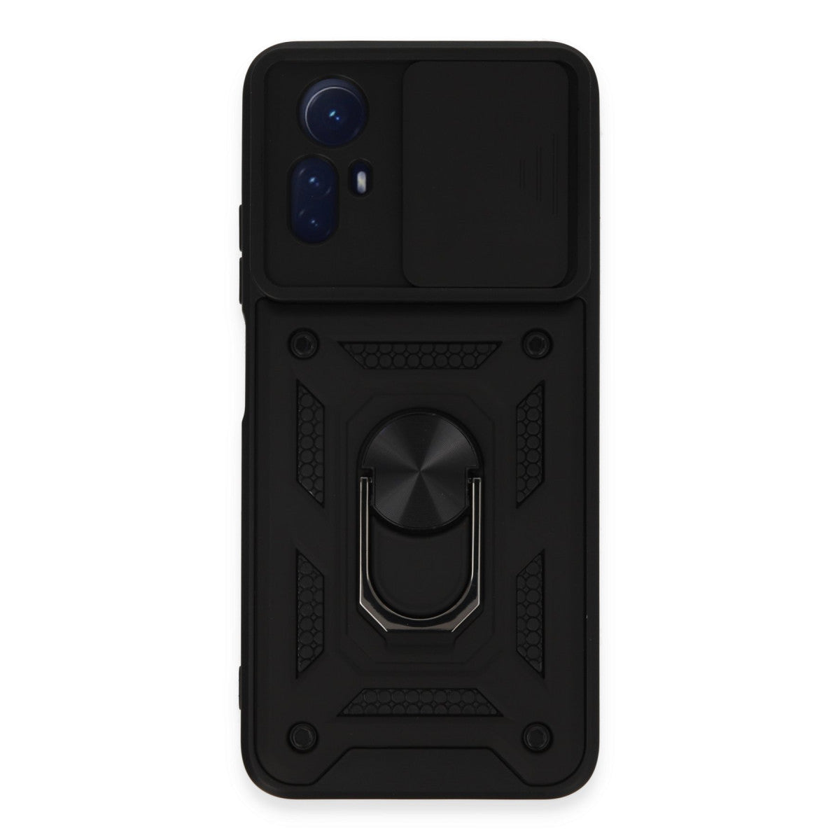 Newface Xiaomi Redmi Note 12S Kılıf Pars Lens Yüzüklü Silikon