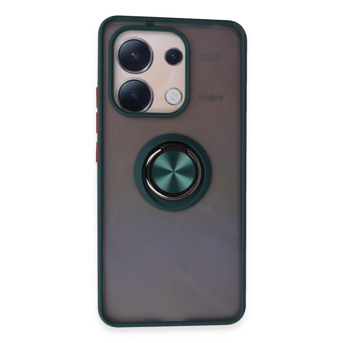 Newface Xiaomi Redmi Note 13 4G Kılıf Montreal Yüzüklü Silikon Kapak