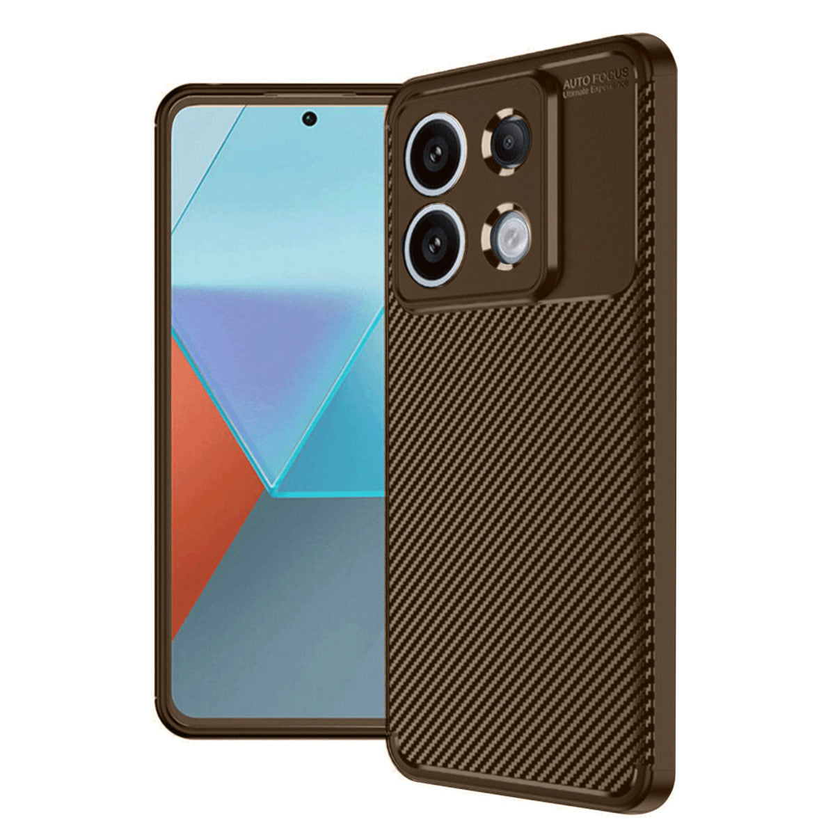 Newface Xiaomi Redmi Note 13 Pro 4G Kılıf Auto Focus Karbon Kapak