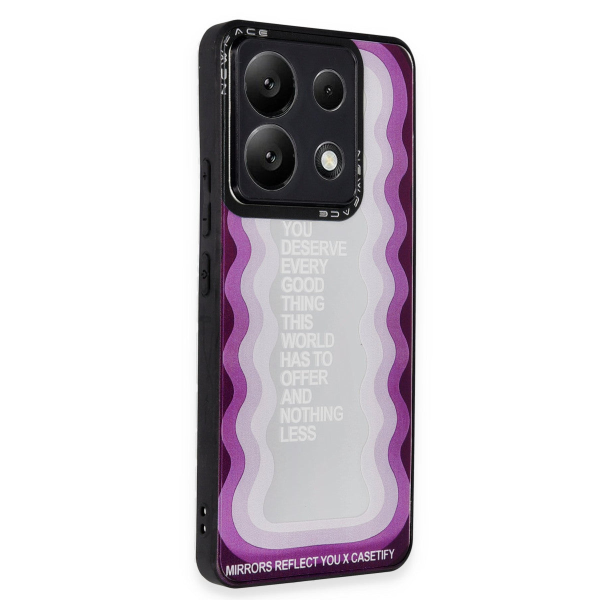 Newface Xiaomi Redmi Note 13 Pro 4G Kılıf Mirror Desenli Kapak - Mirror