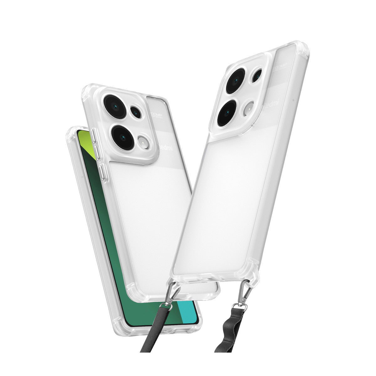 Newface Xiaomi Redmi Note 13 Pro 4G Kılıf Penta Silikon Kılıf