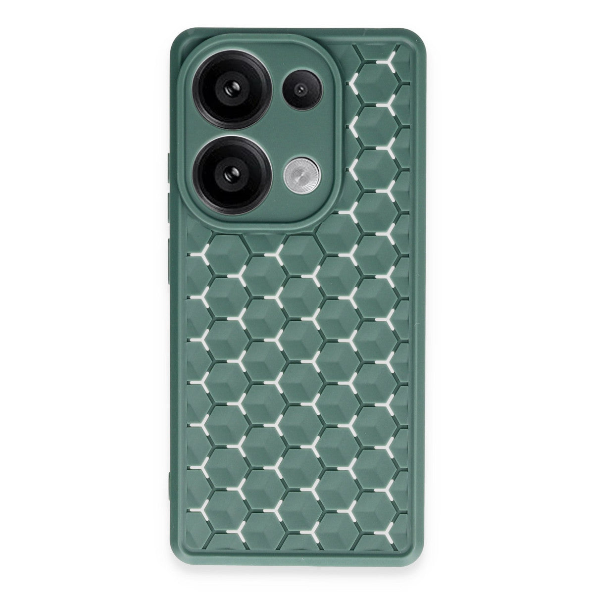 Newface Xiaomi Redmi Note 13 Pro 4G Kılıf Petek Silikon Kapak
