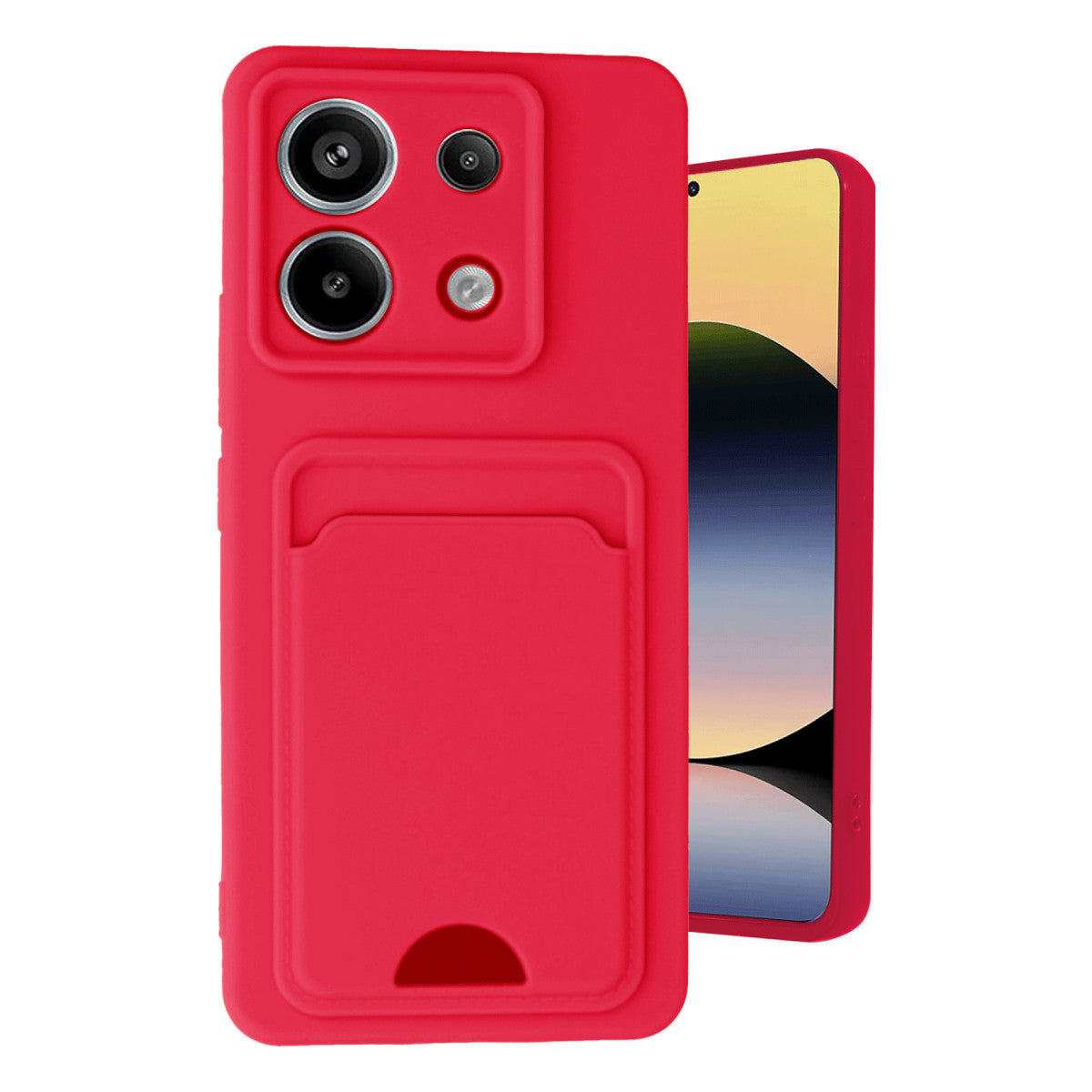Newface Xiaomi Redmi Note 13 Pro 5G Kılıf Kelvin Kartvizitli Silikon