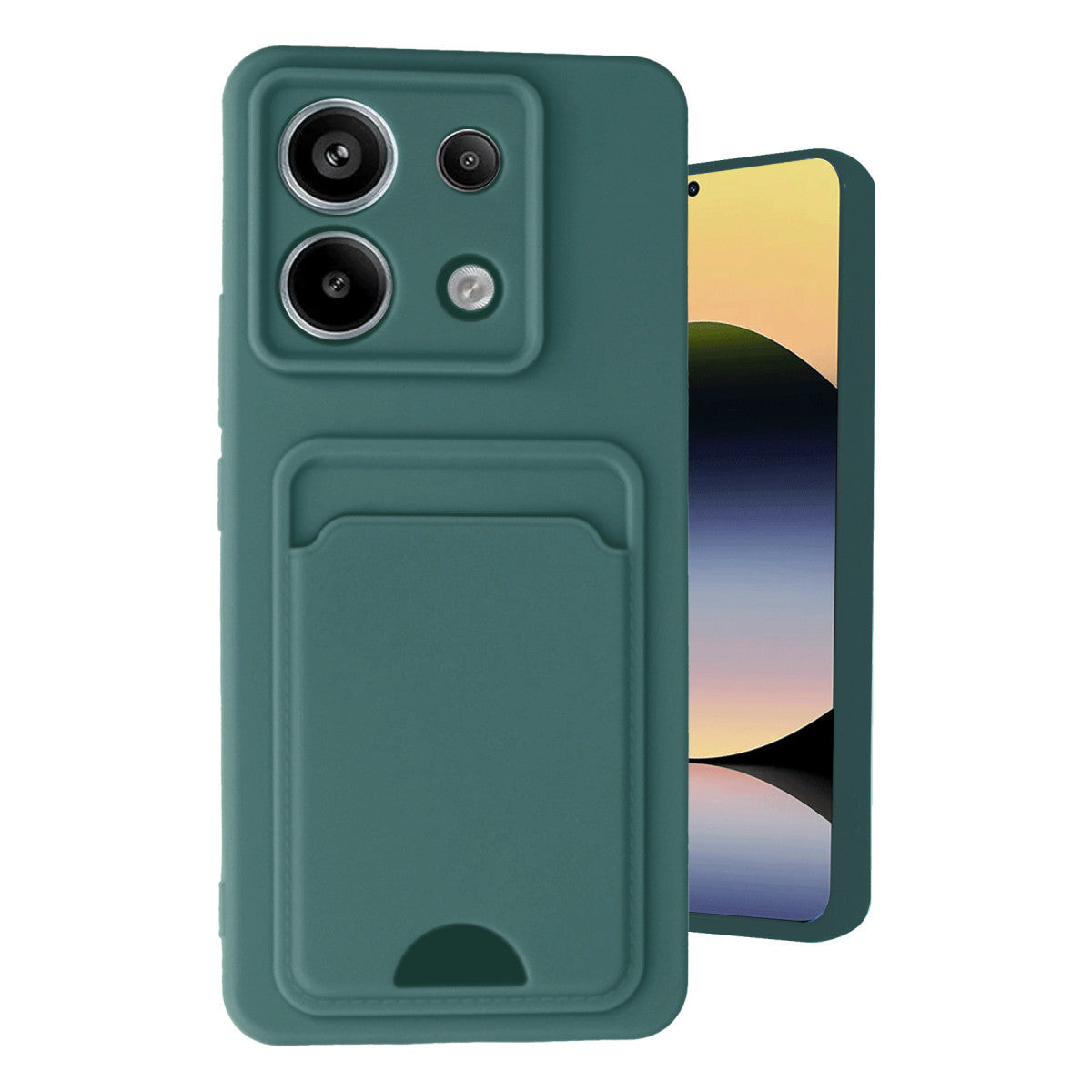 Newface Xiaomi Redmi Note 13 Pro 5G Kılıf Kelvin Kartvizitli Silikon