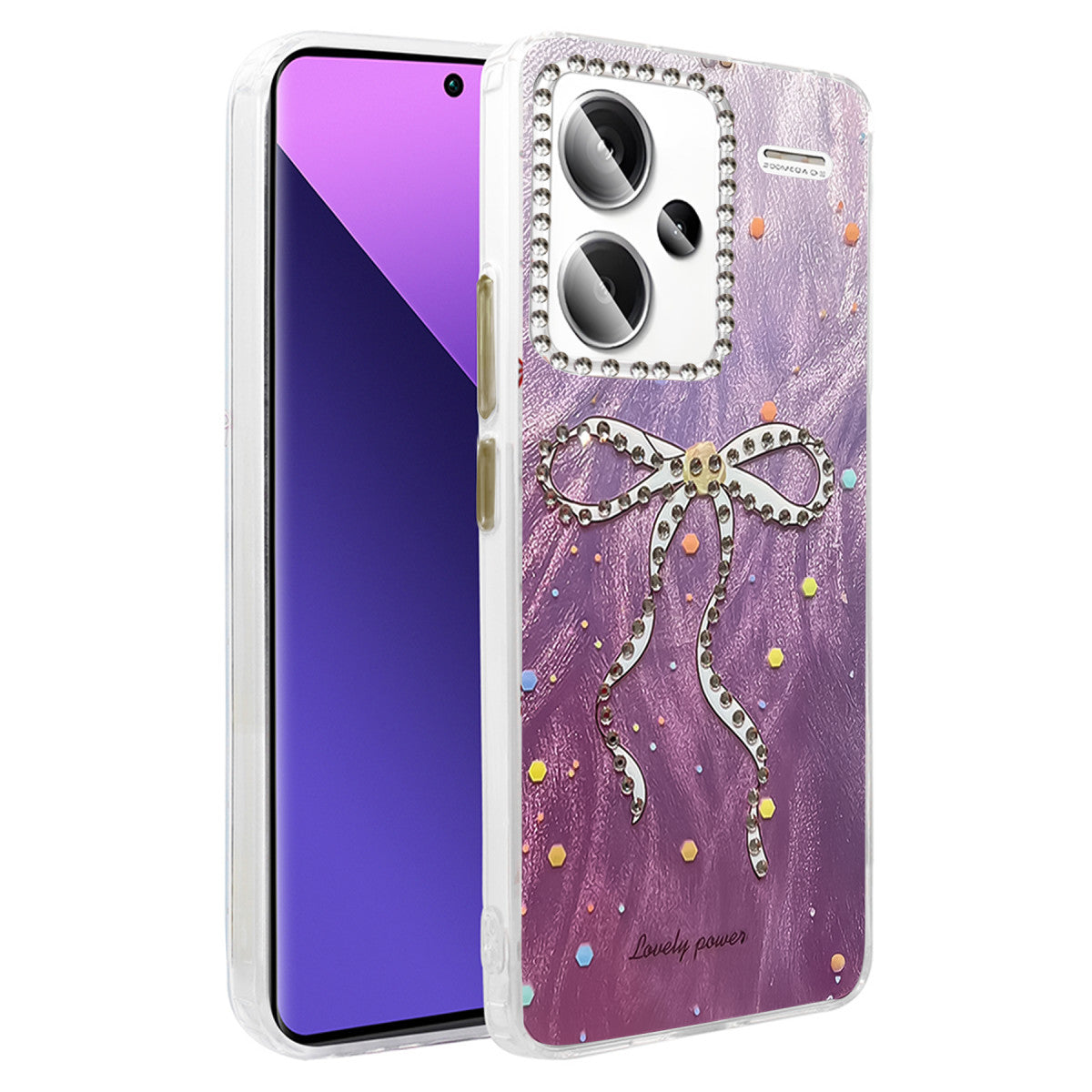 Newface Xiaomi Redmi Note 13 Pro Plus Kılıf Blade Aynalı Desenli Kapak