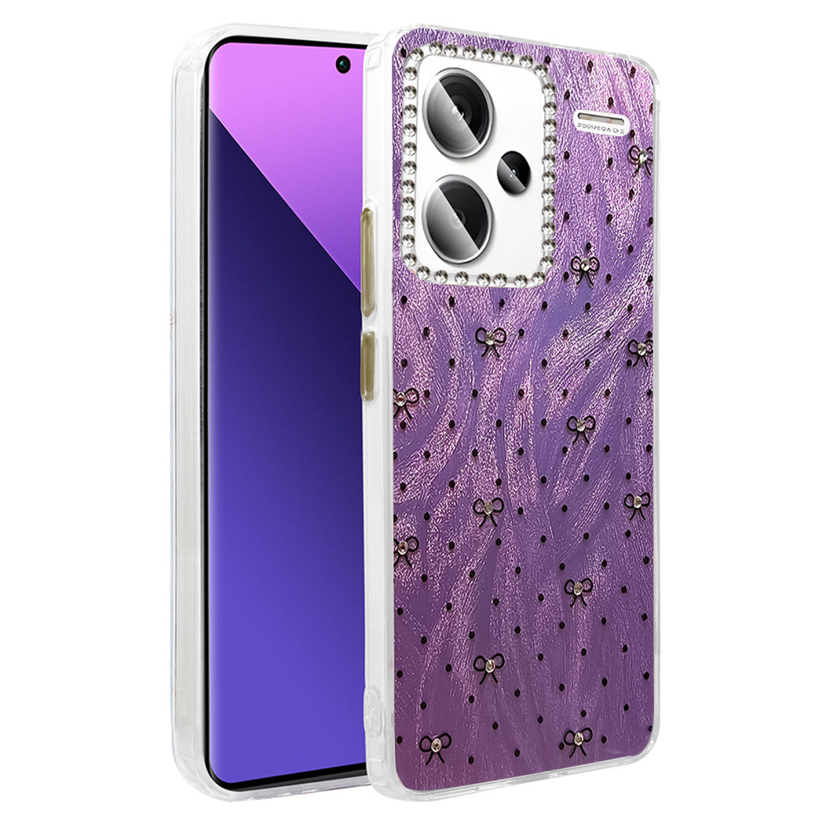 Newface Xiaomi Redmi Note 13 Pro Plus Kılıf Blade Aynalı Desenli Kapak