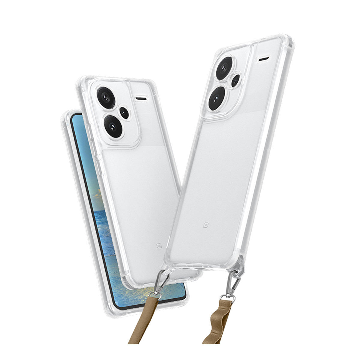 Newface Xiaomi Redmi Note 13 Pro Plus Kılıf Penta Silikon Kılıf