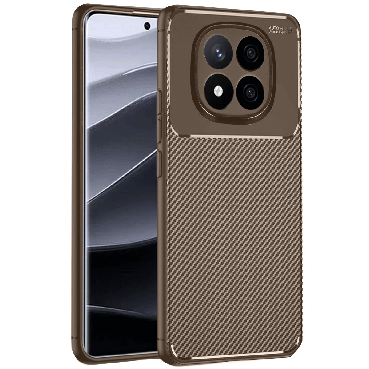 Newface Xiaomi Redmi Note 14 Pro 4G Kılıf Auto Focus Karbon Kapak