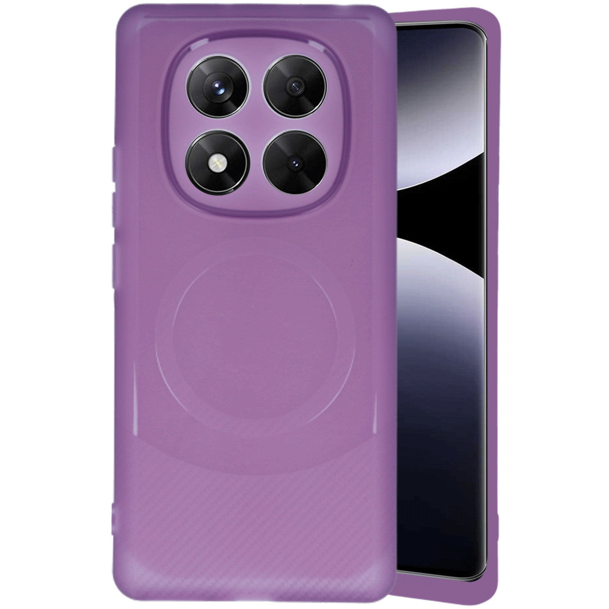 Newface Xiaomi Redmi Note 14 Pro 4G Kılıf Maya Karbon Kapak