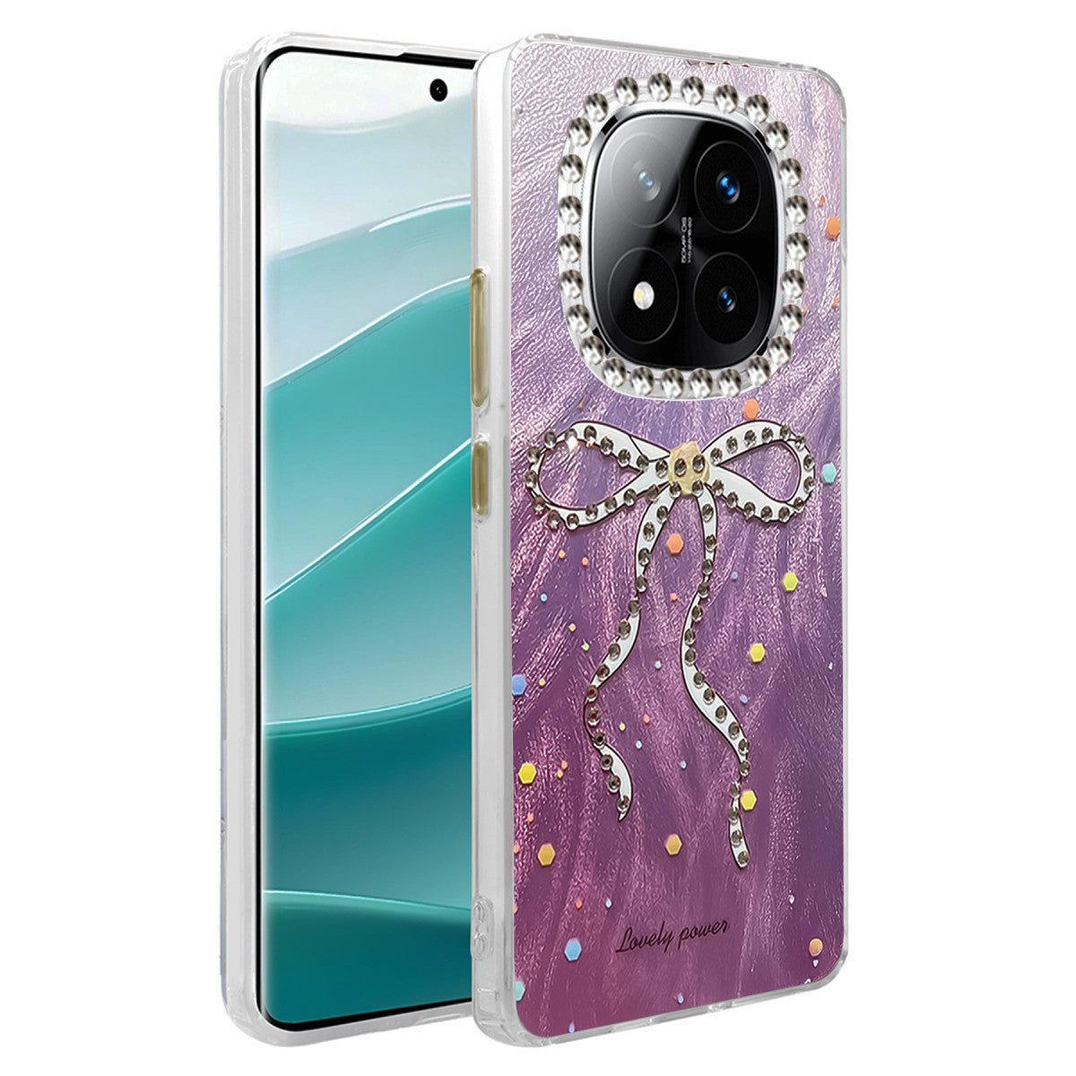 Newface Xiaomi Redmi Note 14 Pro 5G Kılıf Blade Aynalı Desenli Kapak