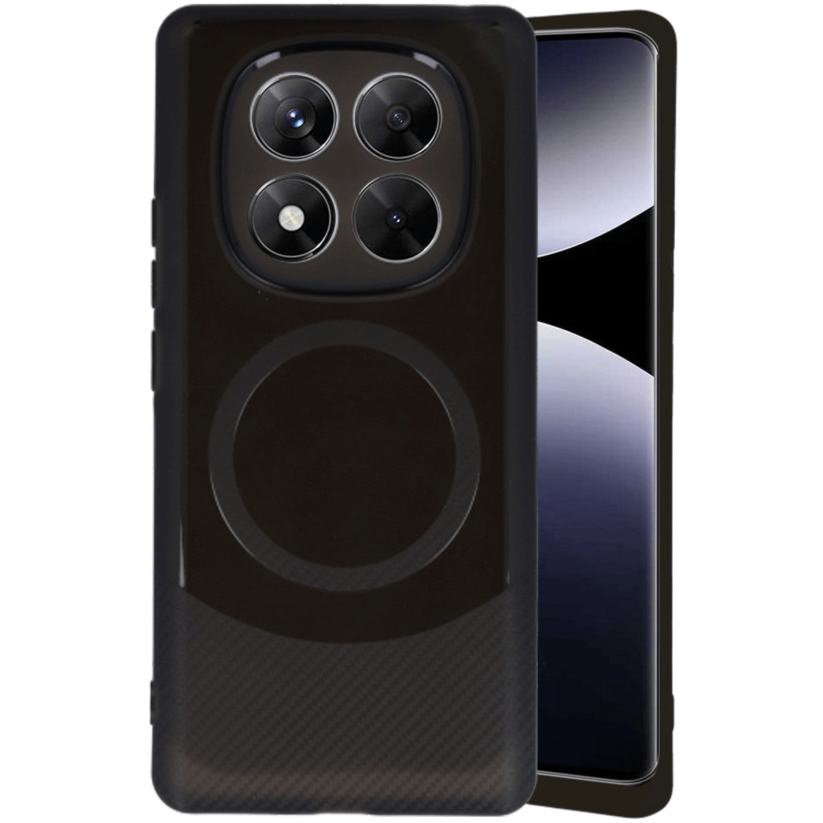 Newface Xiaomi Redmi Note 14 Pro 5G Kılıf Maya Karbon Kapak