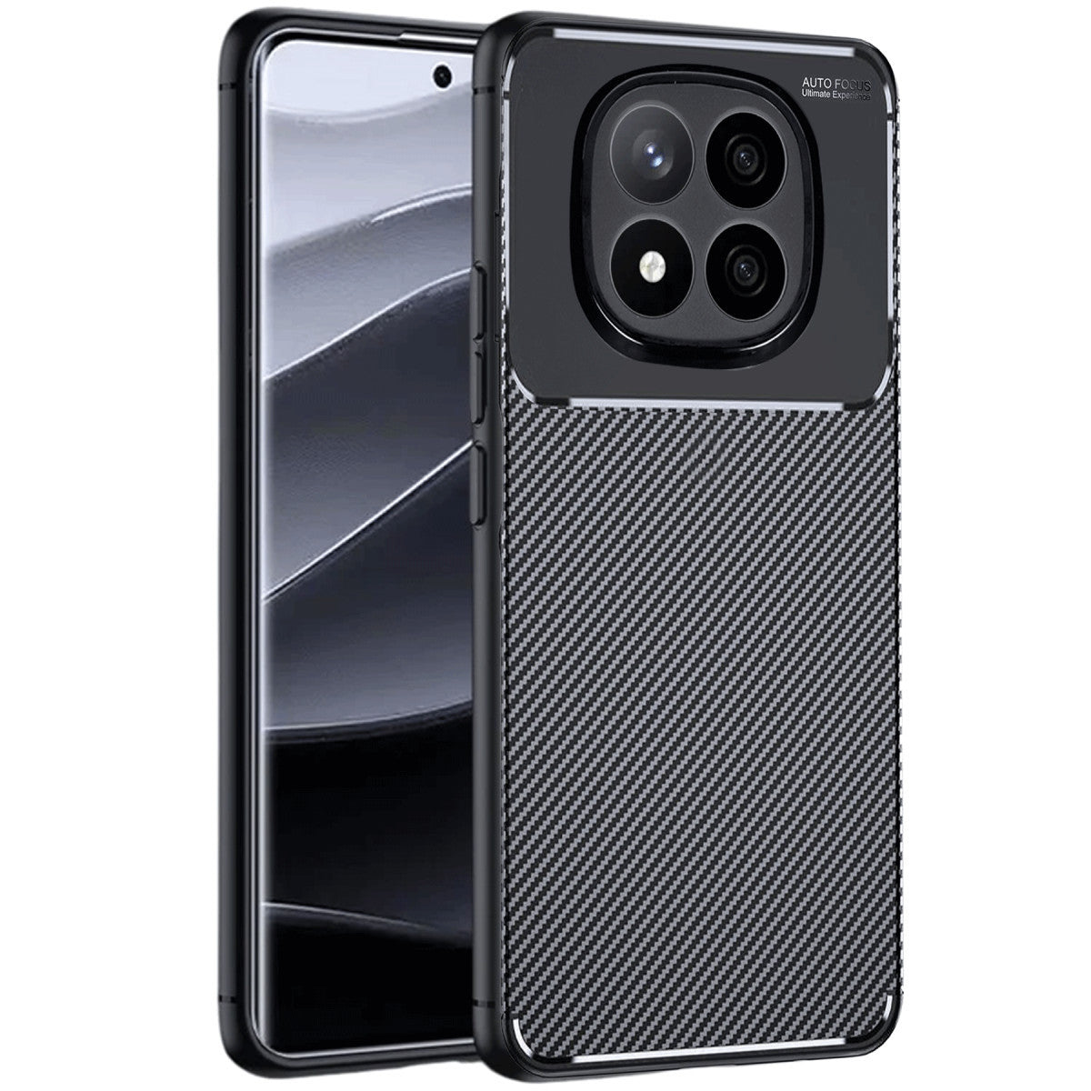 Newface Xiaomi Redmi Note 14 Pro Plus Kılıf Auto Focus Karbon Kapak