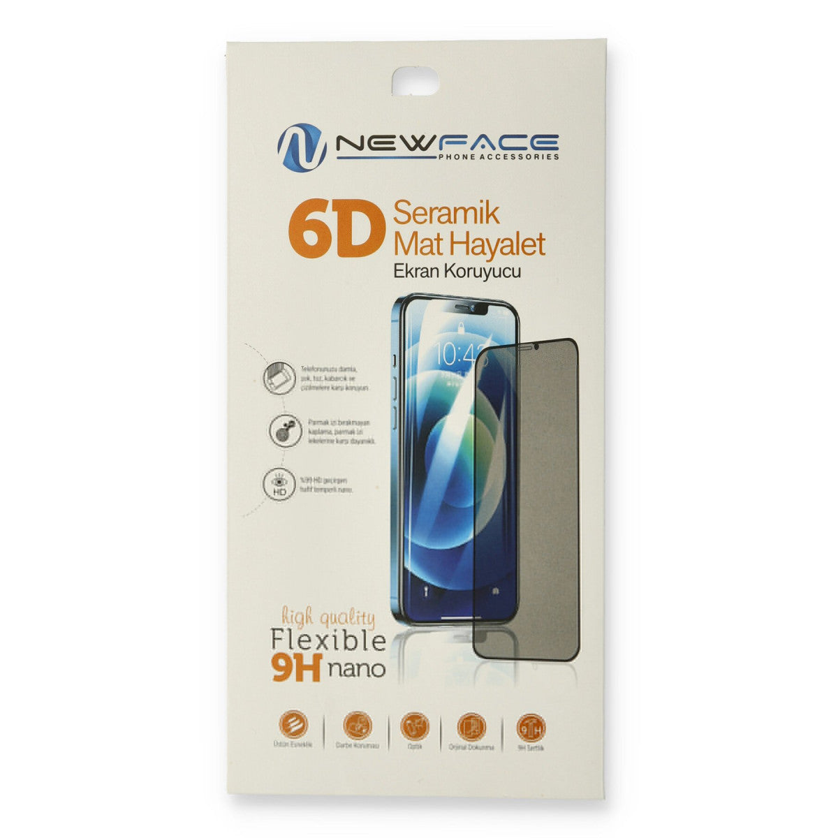 Newface Xiaomi Redmi Note 8 6D Mat Seramik Hayalet Nano Ekran Koruyucu