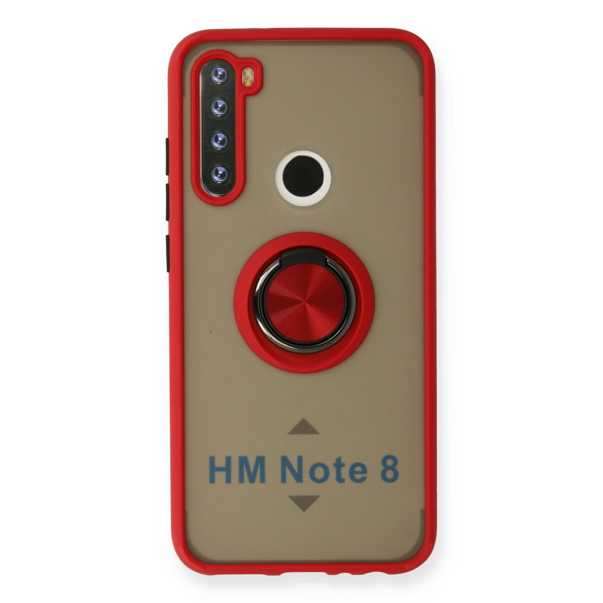 Newface Xiaomi Redmi Note 8 Kılıf Montreal Yüzüklü Silikon Kapak