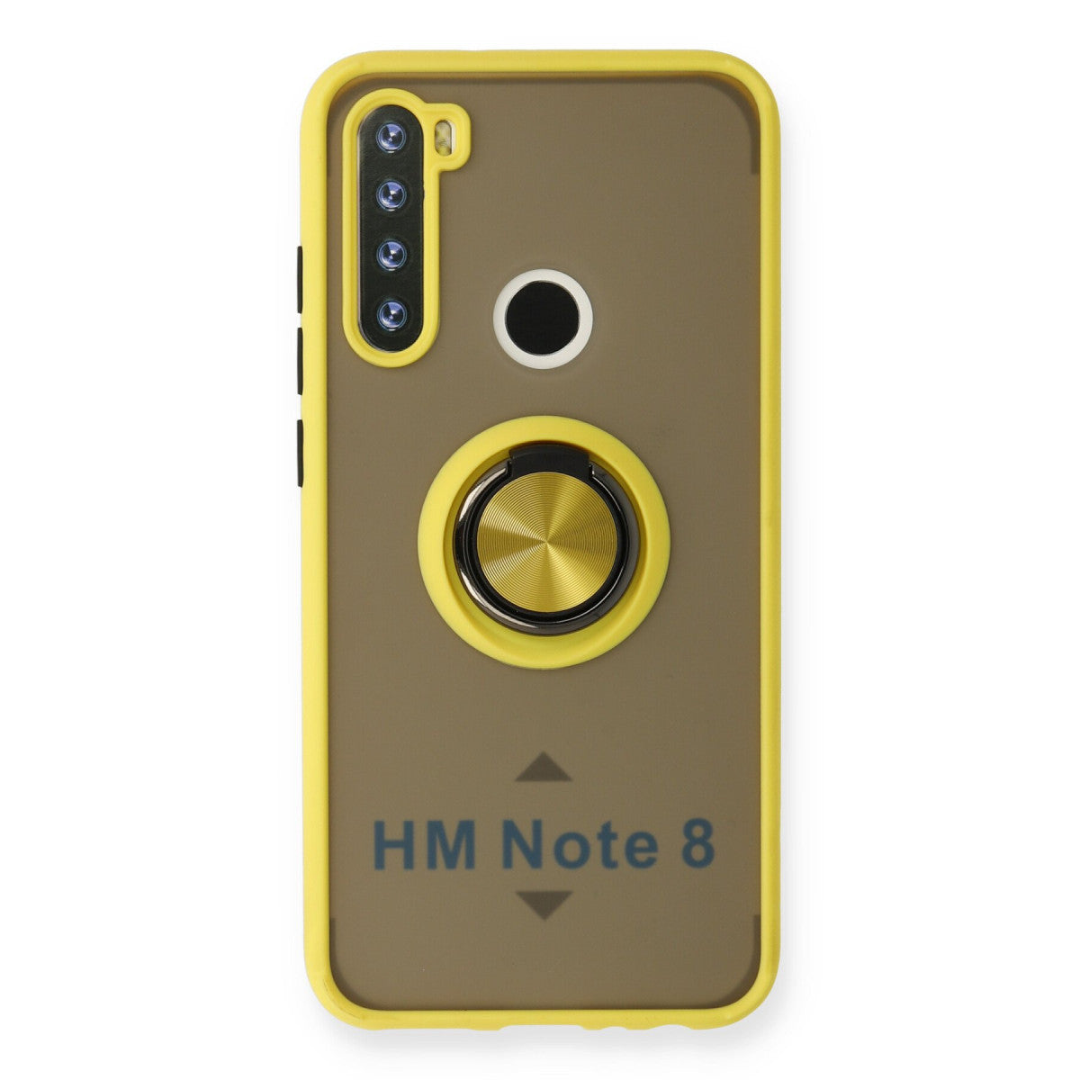 Newface Xiaomi Redmi Note 8 Kılıf Montreal Yüzüklü Silikon Kapak