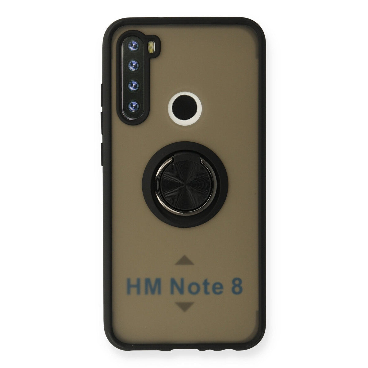 Newface Xiaomi Redmi Note 8 Kılıf Montreal Yüzüklü Silikon Kapak