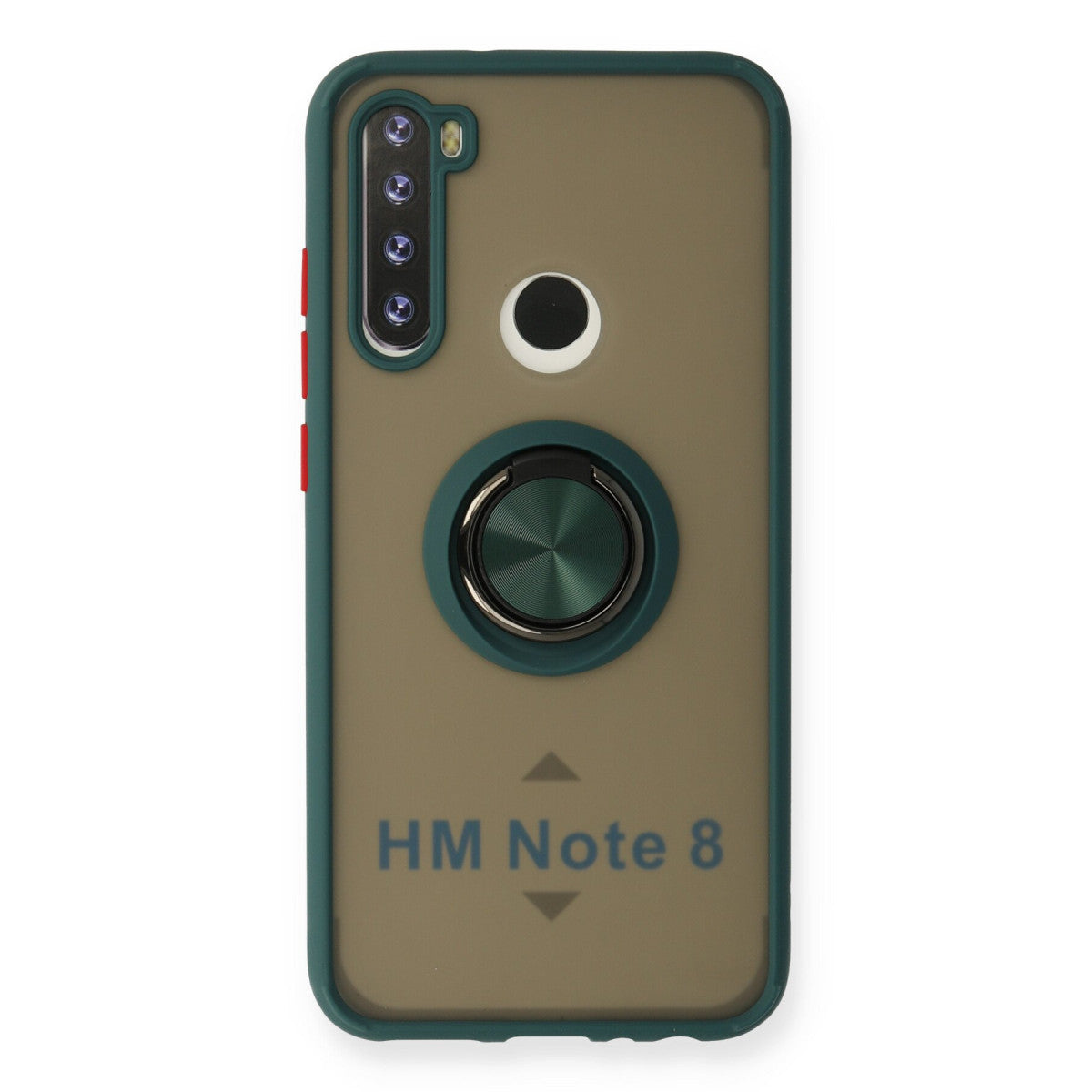 Newface Xiaomi Redmi Note 8 Kılıf Montreal Yüzüklü Silikon Kapak