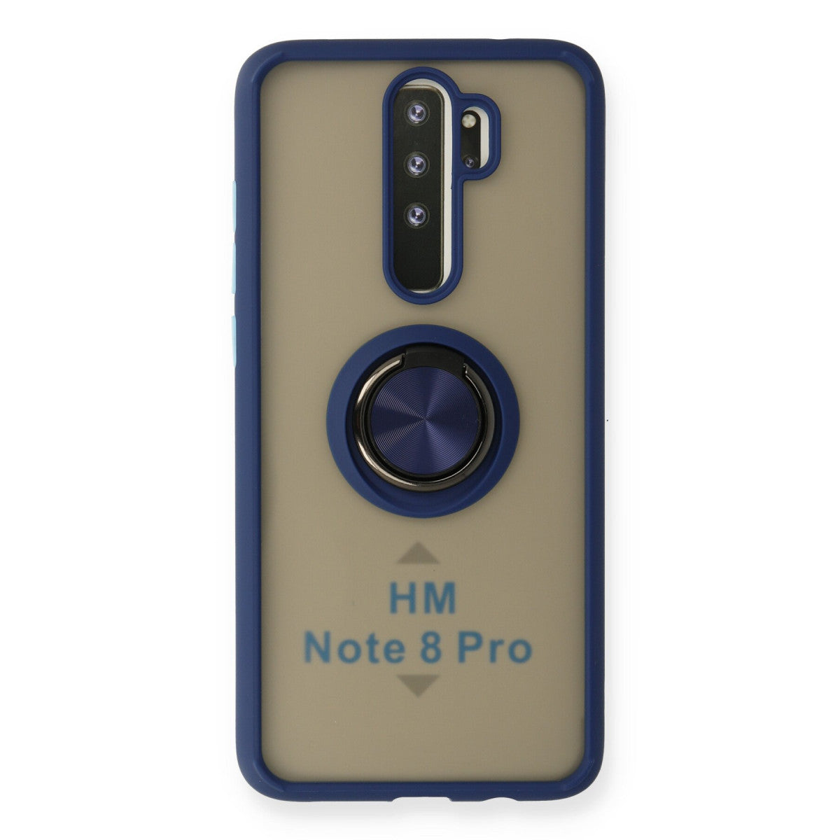 Newface Xiaomi Redmi Note 8 Pro Kılıf Montreal Yüzüklü Silikon Kapak