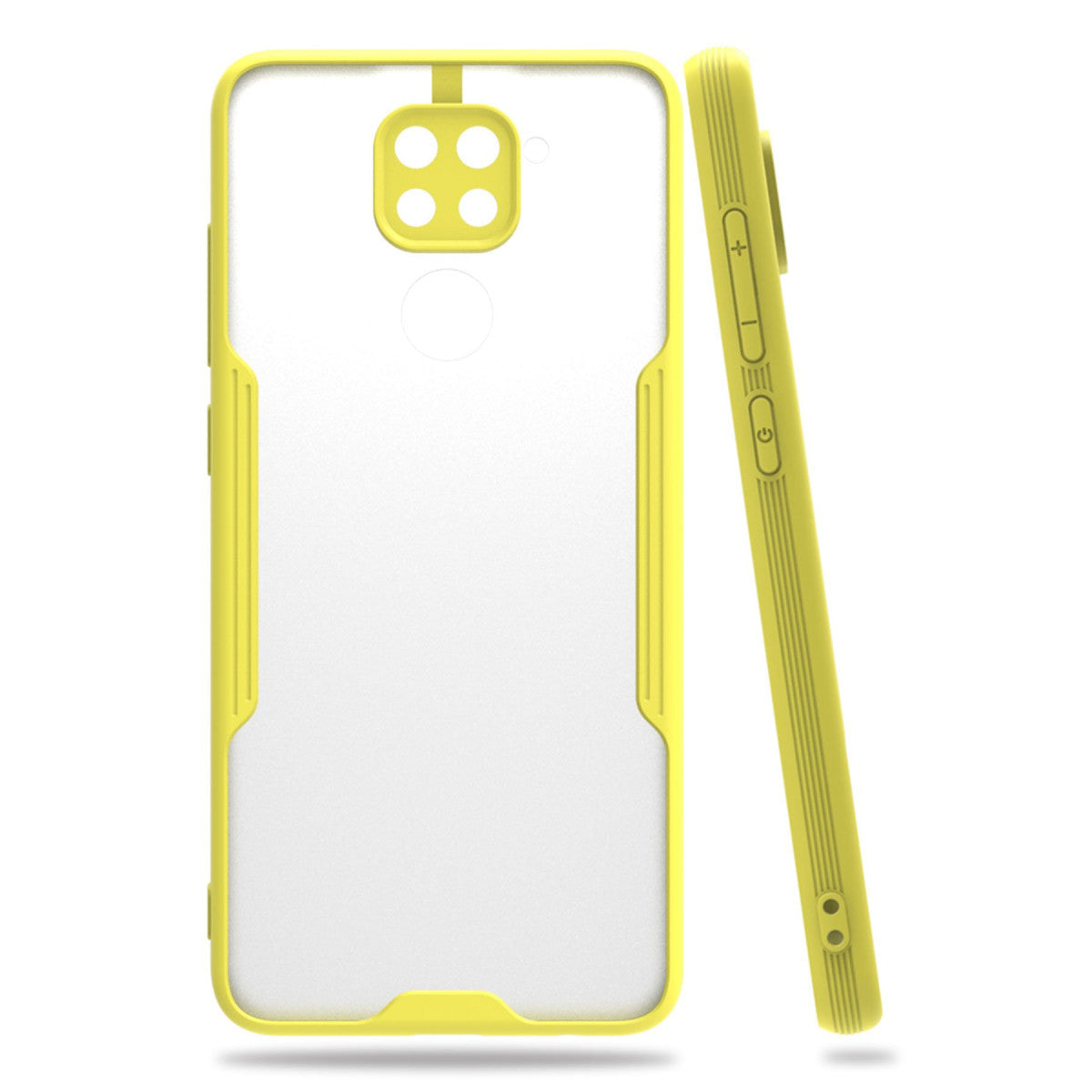 Newface Xiaomi Redmi Note 9 Kılıf Platin Silikon