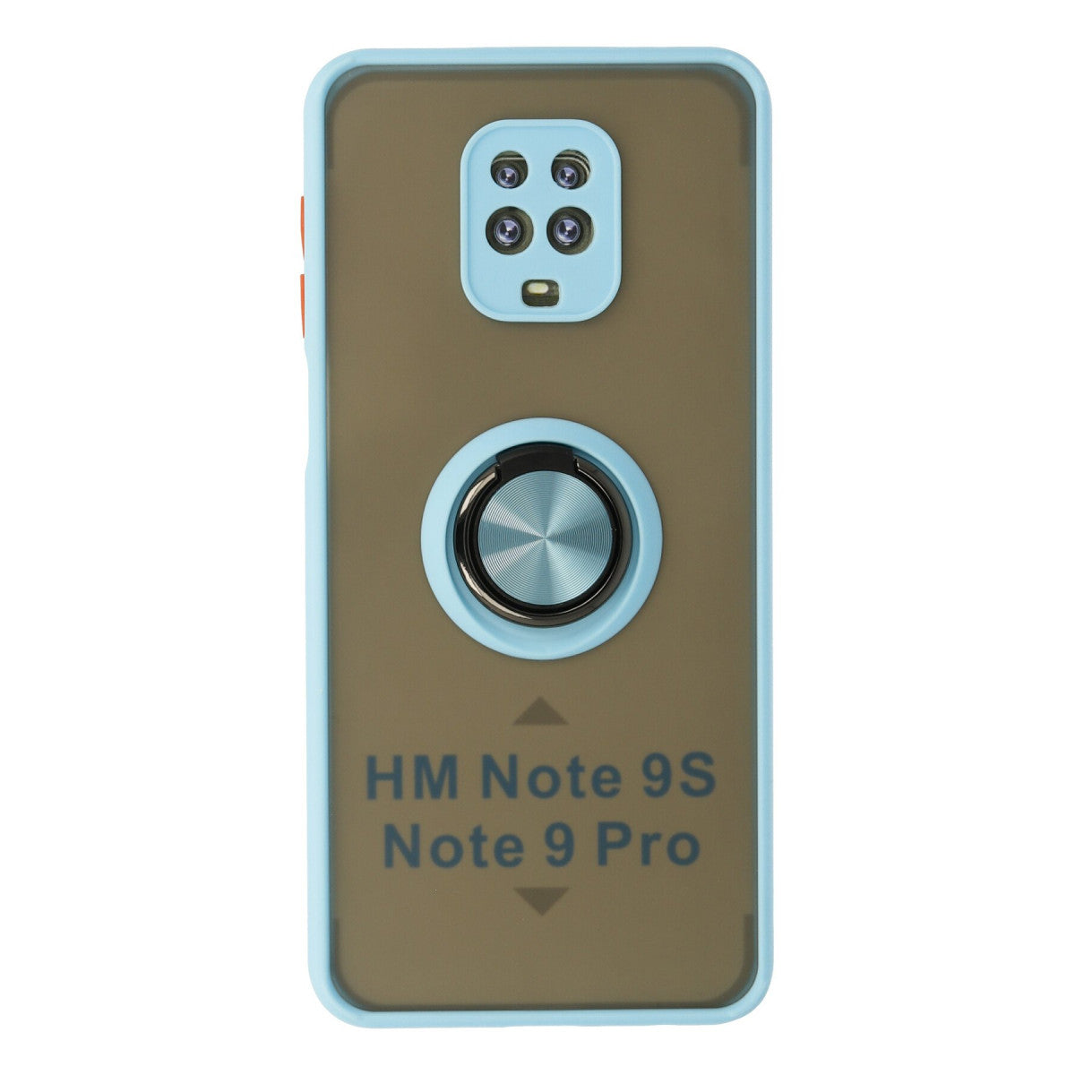 Newface Xiaomi Redmi Note 9 Pro Kılıf Montreal Yüzüklü Silikon Kapak