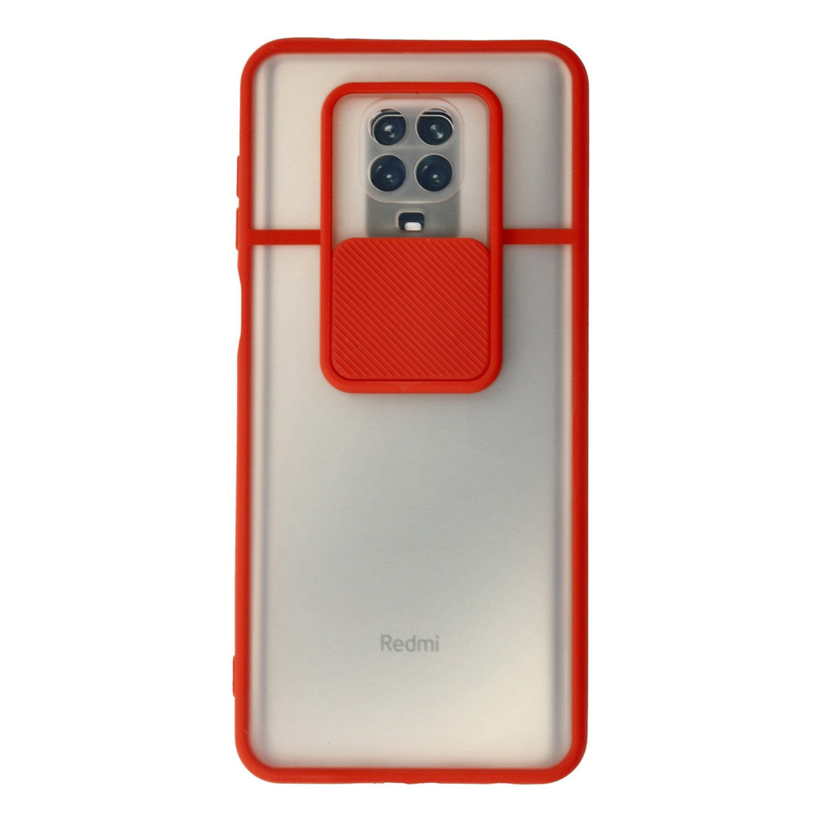 Newface Xiaomi Redmi Note 9 Pro Kılıf Palm Buzlu Kamera Sürgülü Silikon