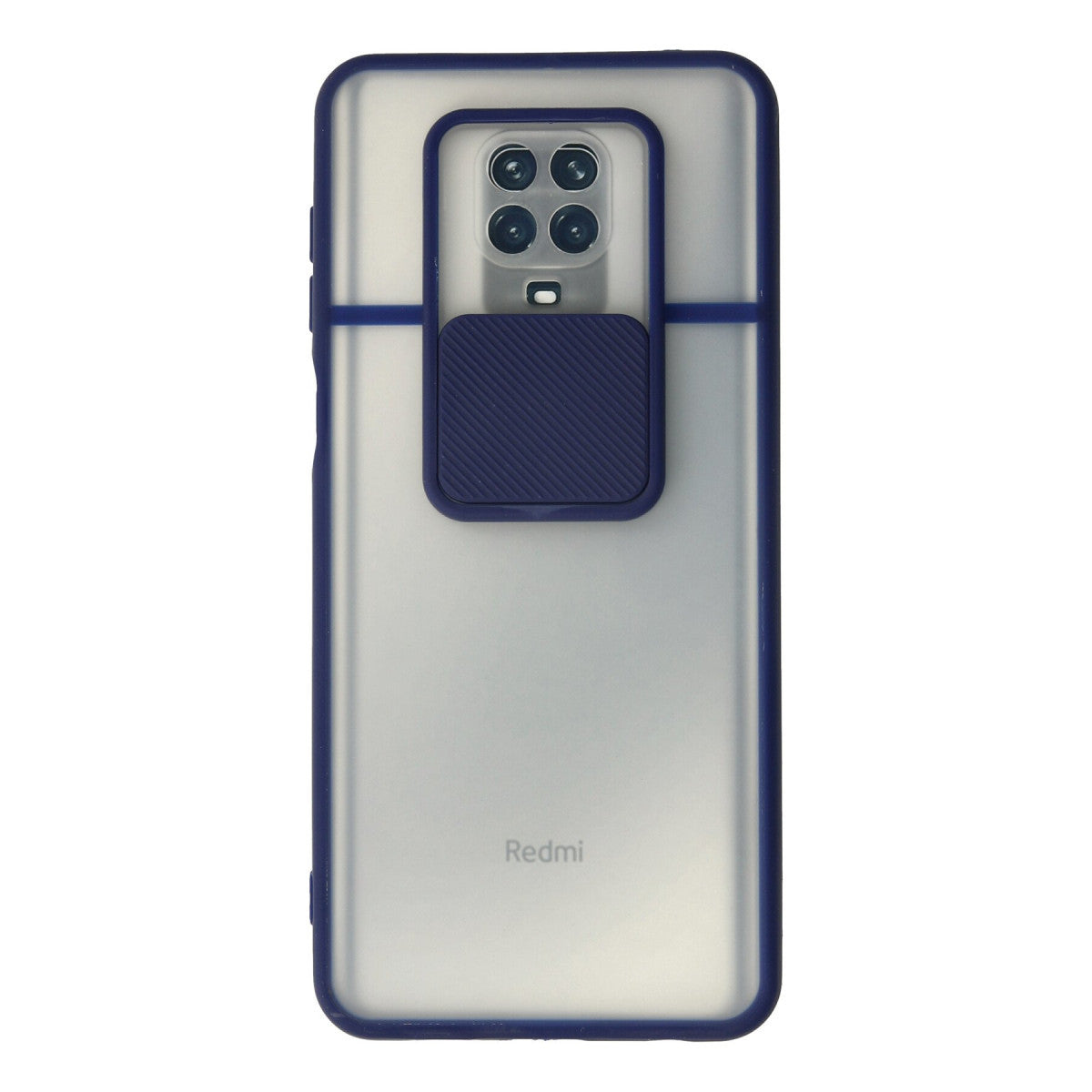 Newface Xiaomi Redmi Note 9 Pro Kılıf Palm Buzlu Kamera Sürgülü Silikon