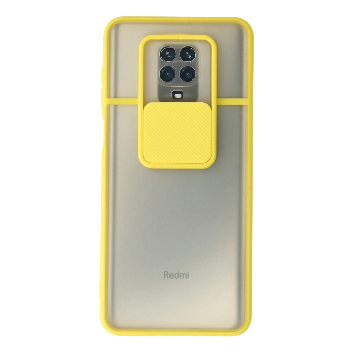 Newface Xiaomi Redmi Note 9 Pro Kılıf Palm Buzlu Kamera Sürgülü Silikon