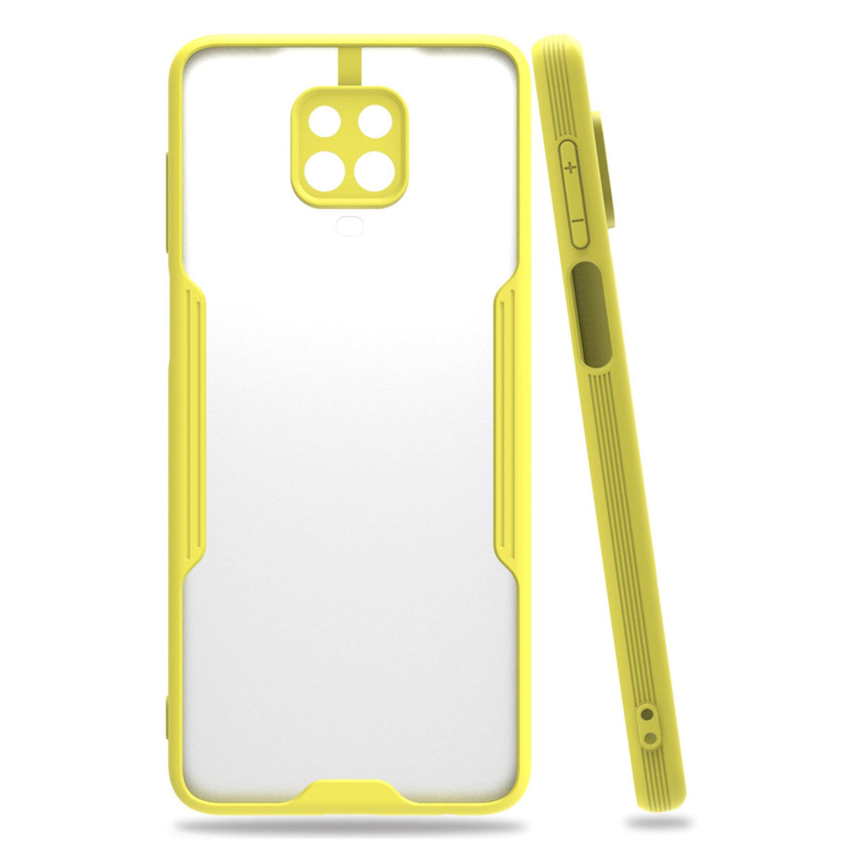 Newface Xiaomi Redmi Note 9S Kılıf Platin Silikon