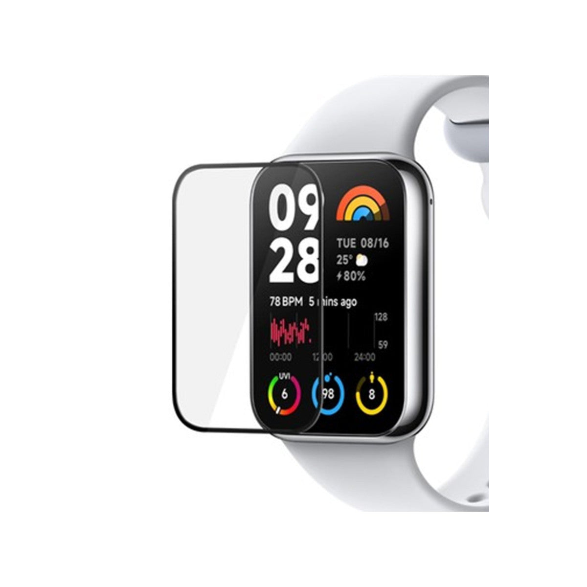 Newface Xiaomi Smart Band 8 Pro Polymer Nano Ekran Koruyucu