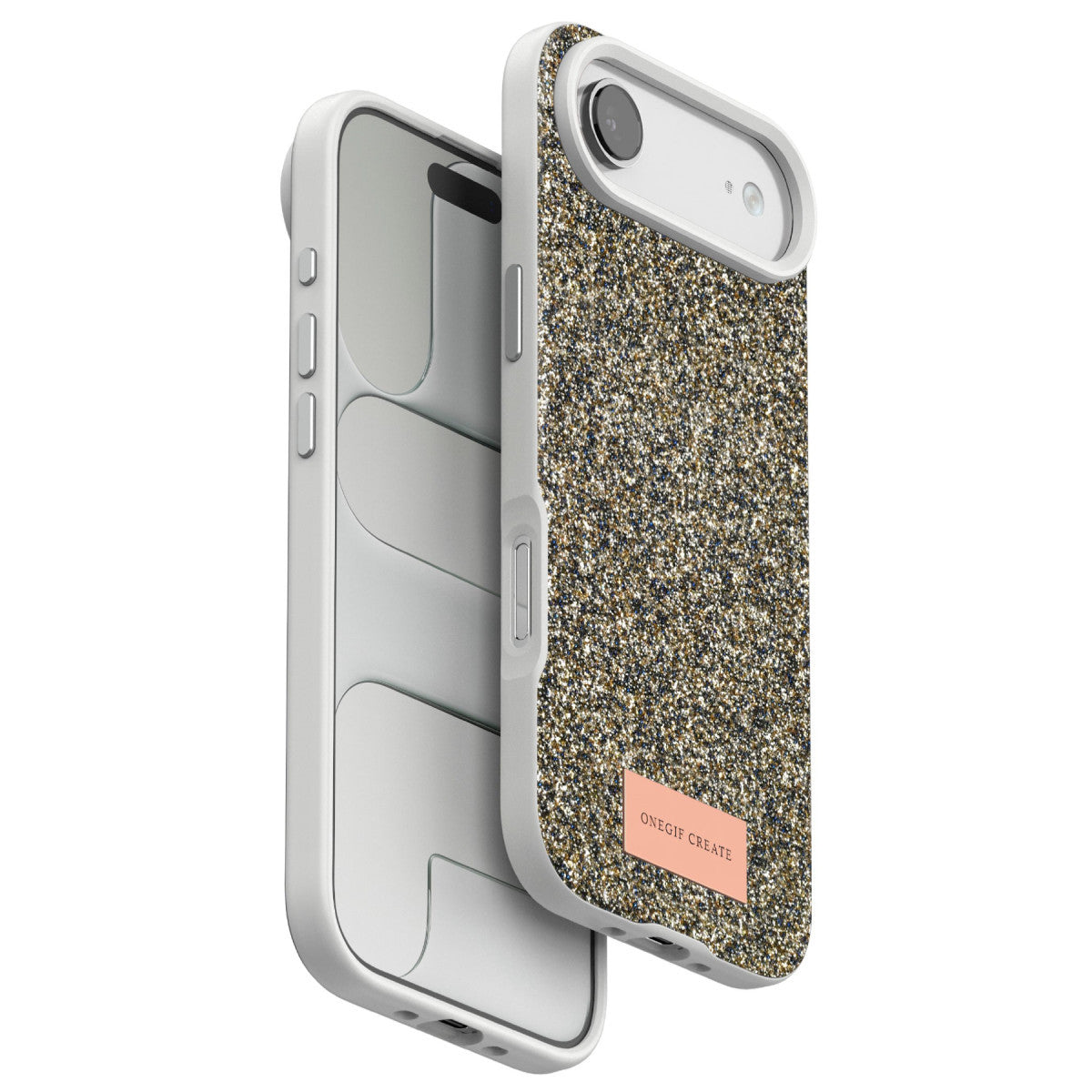 Onegif Apple iPhone 17 Air Bright Simli Kapak