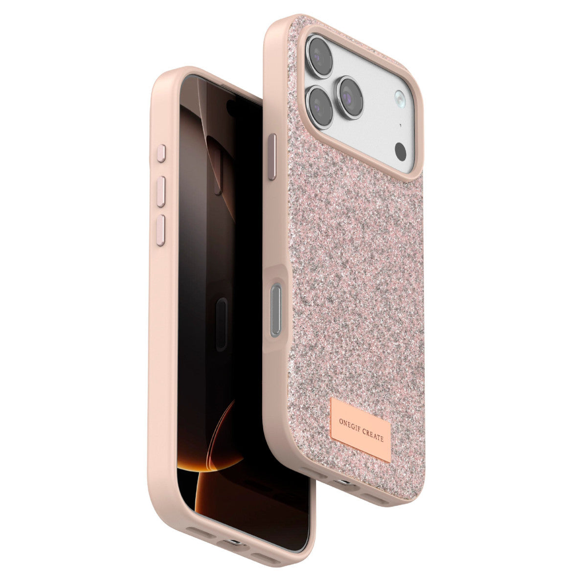 Onegif Apple iPhone 17 Pro Bright Simli Kapak