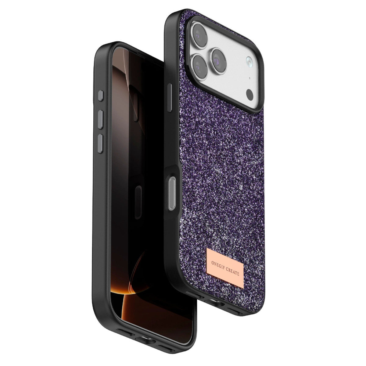 Onegif Apple iPhone 17 Pro Max Bright Simli Kapak