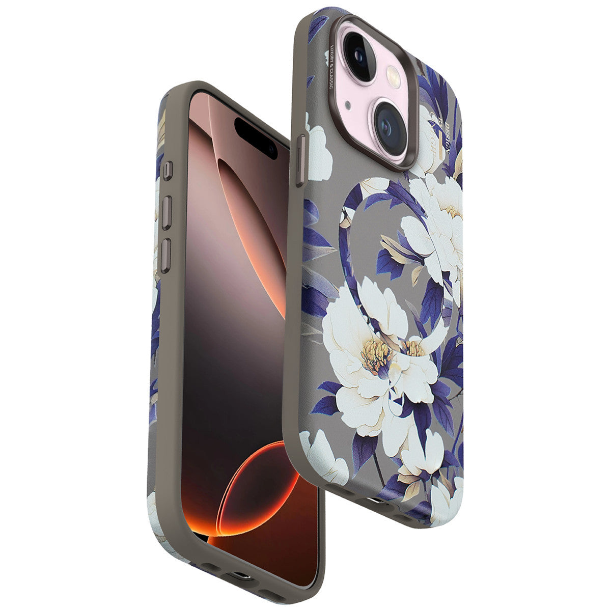 Onegif iPhone 15 Plus Flower Series Magsafe Kapak