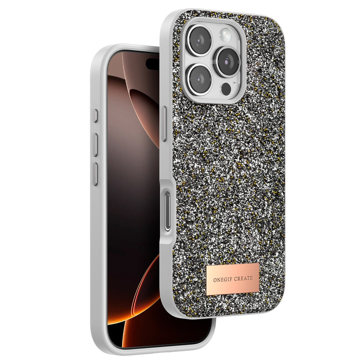 Onegif iPhone 16 Pro Max Bright Simli Kapak