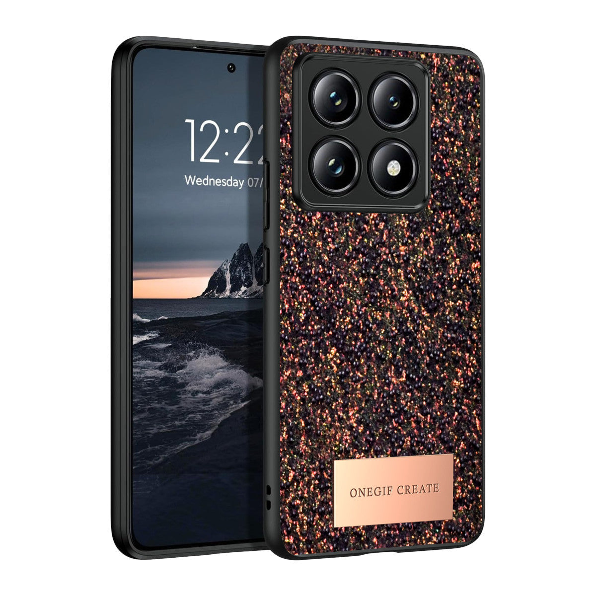 Onegif Xiaomi Mi 14T Pro Bright Simli Kapak