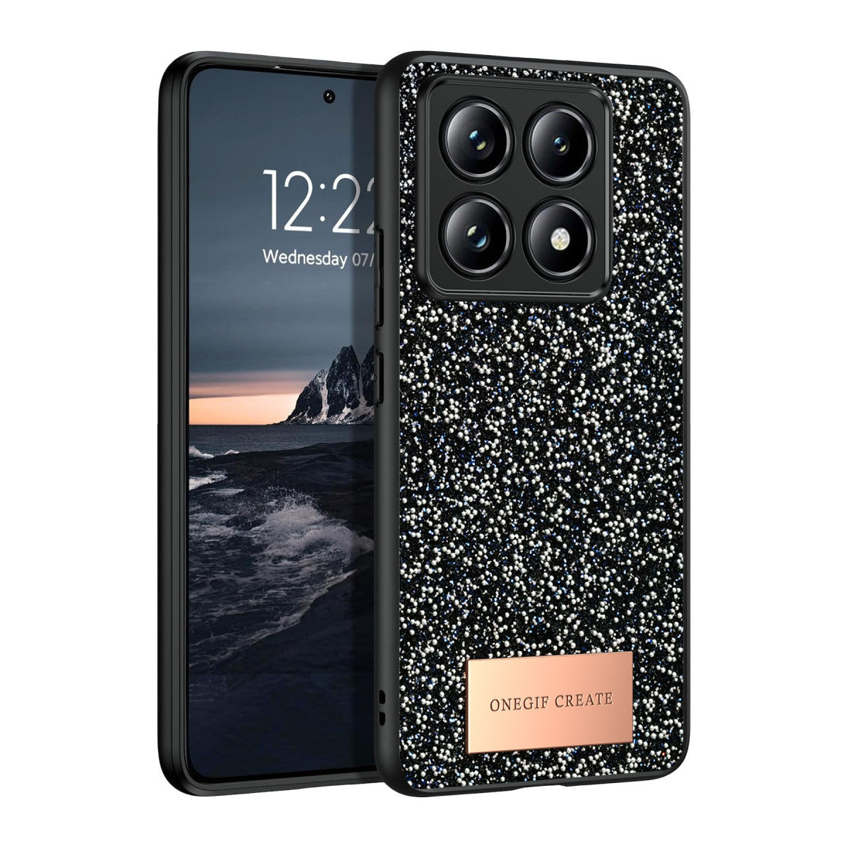 Onegif Xiaomi Mi 14T Pro Bright Simli Kapak