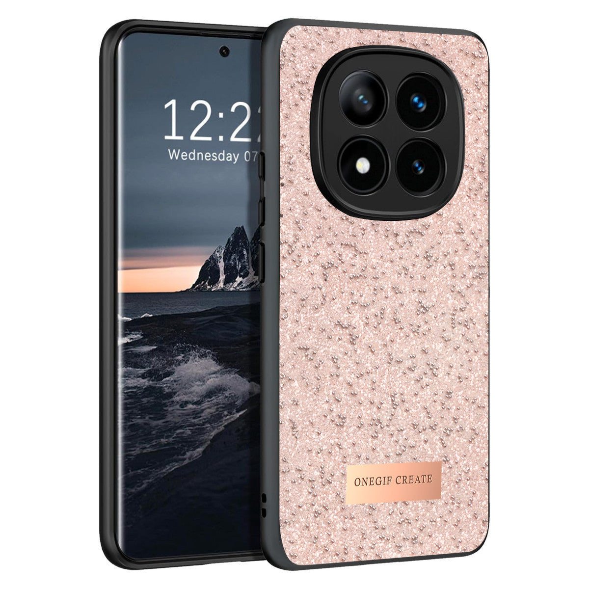 Onegif Xiaomi Redmi Note 14 Pro 4G Bright Simli Kapak