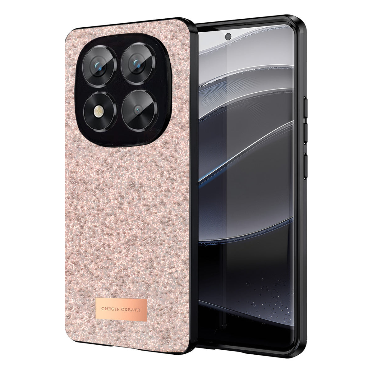 Onegif Xiaomi Redmi Note 14 Pro 5G Bright Simli Kapak