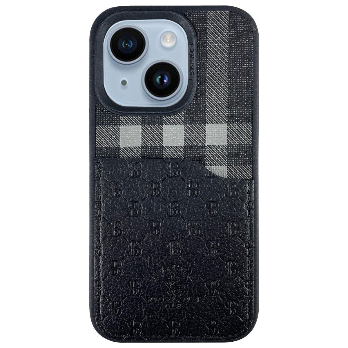 Santa Barbara Polo Racquet Club iPhone 14 Plaid Kartvizitli Kapak