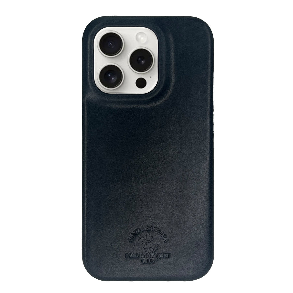 Santa Barbara Polo Racquet Club iPhone 15 Pro Elton Genuine Magsafe Deri Kapak