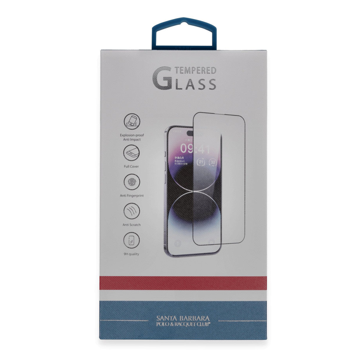 Santa Barbara Polo Racquet Club iPhone 16 Pro 3D Premium Cam Ekran Koruyucu