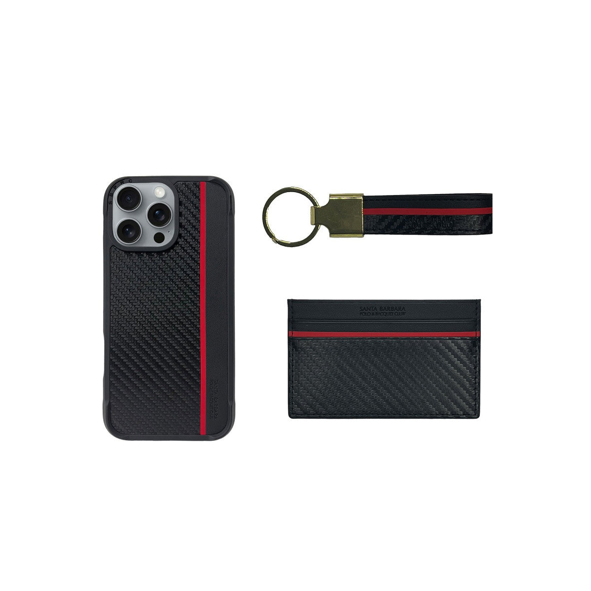 Santa Barbara Polo Racquet Club iPhone 16 Pro Max Hazel Karbon Set Kapak