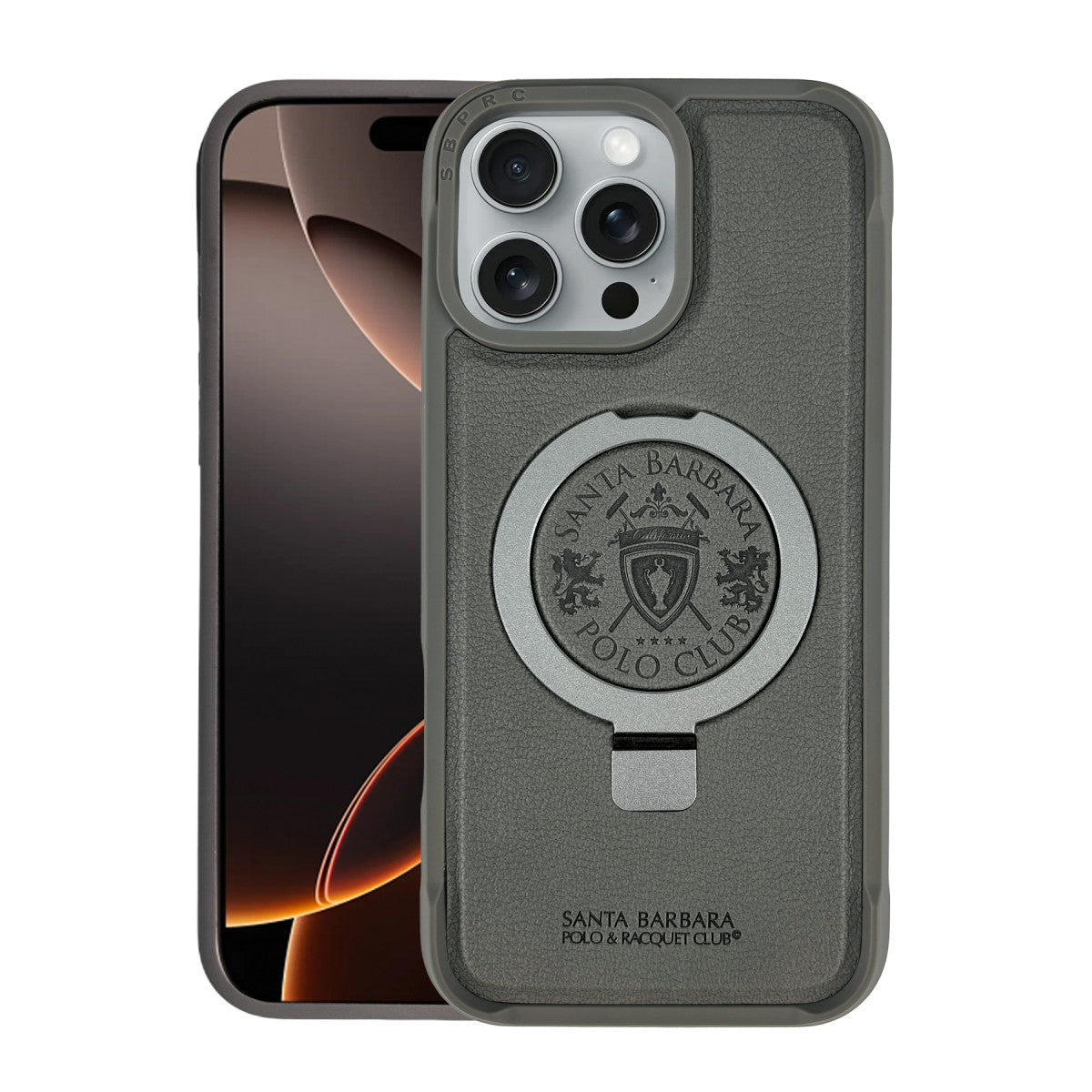 Santa Barbara Polo Racquet Club iPhone 16 Pro Max Primo Magsafe Stand Kapak